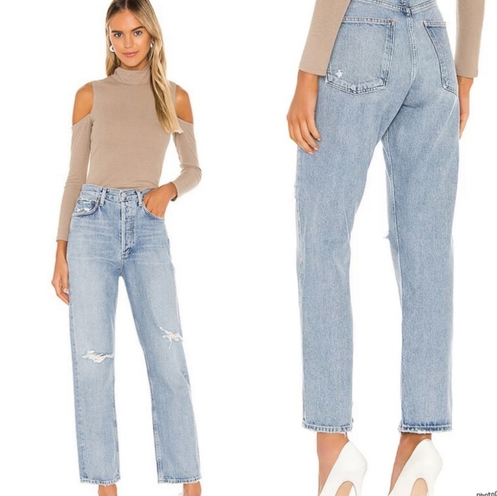 Agolde jeans size 23 style# A069C-1141 90's midrise loose fit